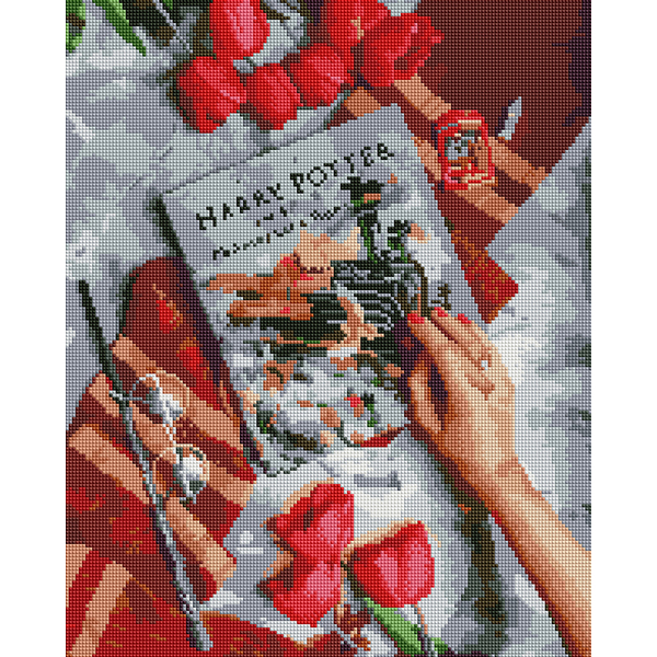 Алмазна мозаїка 40х50 - Знайомство з магічним світом Гаррі