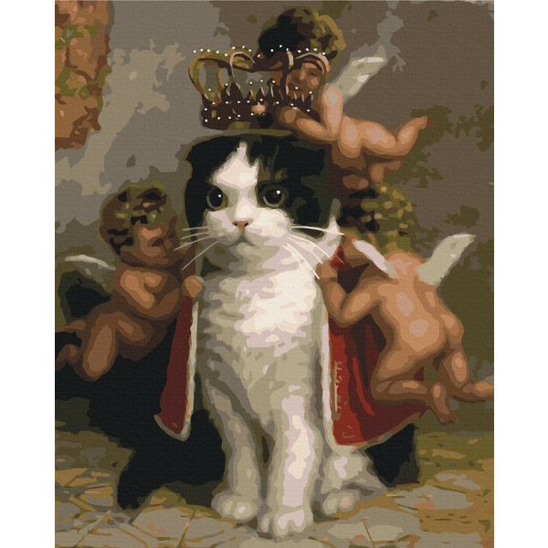 Картина по номерам Тварини, птахи та риби - Пухнастий принц