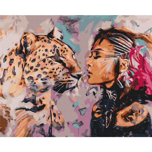 Картина по номерам Люди на картинах - Споріднений дух