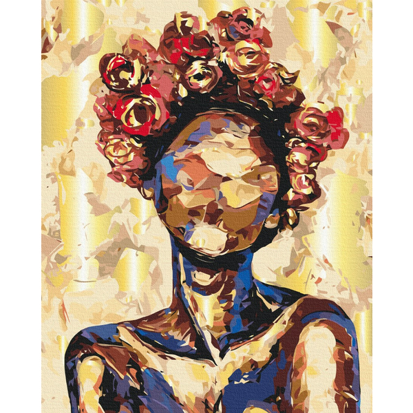 Картина по номерам Люди на картинах - Портрет незнайомки