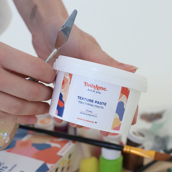Акриловий грунт, текстурна паста - Паста текстурна 280 мл
