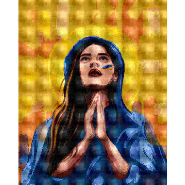 Алмазна мозаїка 40х50 - В молитві