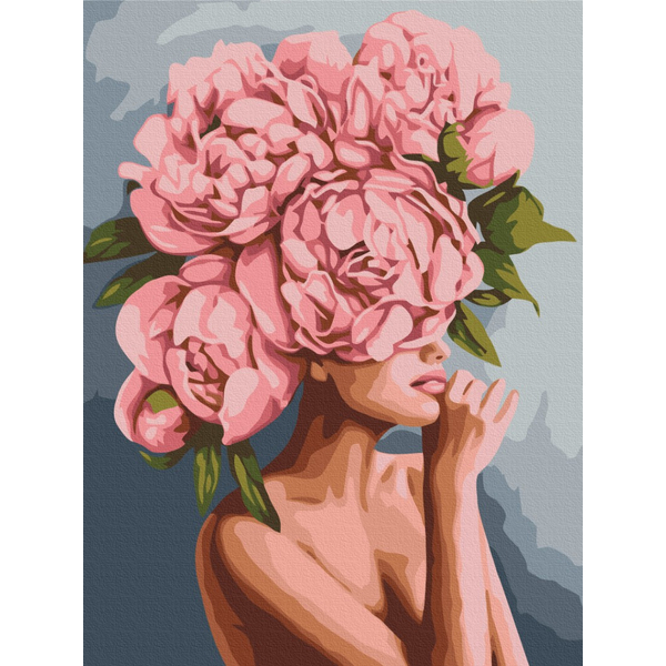 Картина по номерам Авторські колекції - Дотик піонів