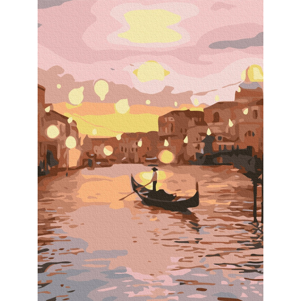 Картина по номерам Города - Сказочная вечерняя Венеция
