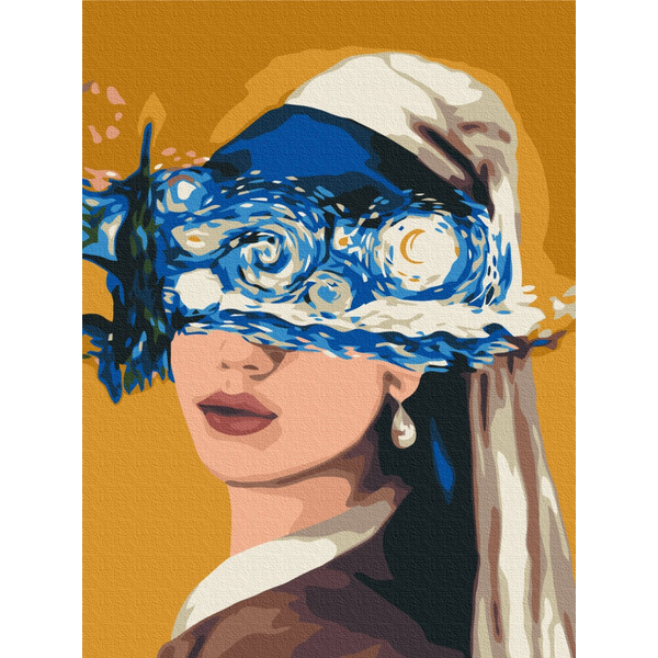 Картина по номерам Авторські колекції - Погляд в зоряну ніч © Viktoriya Kovalenko