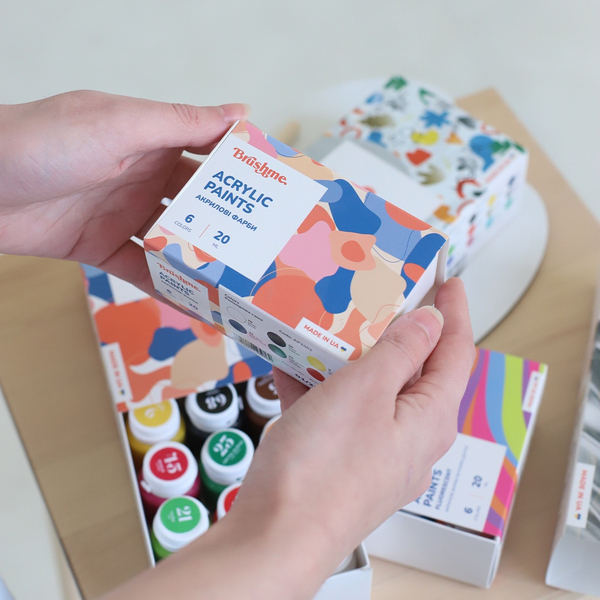 Акрилова фарба - Набор 1001