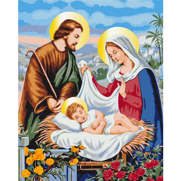 Картина по номерам Люди на картинах - Святая семья