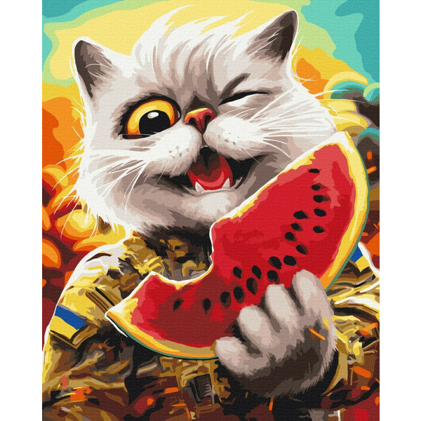 Картина по номерам Преміум картини - Котик в Херсоні ©Маріанна Пащук