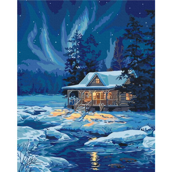 Картина по номерам Преміум картини - Полярне сайво
