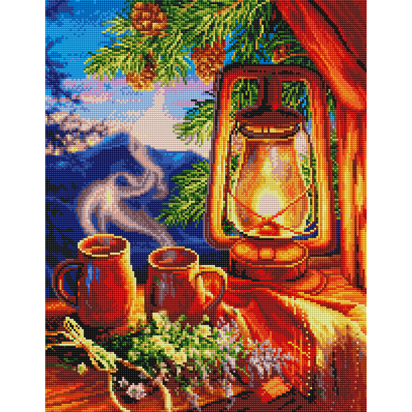 Алмазна мозаїка 40х50 - Затишок