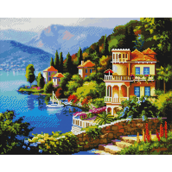 Алмазна мозаїка 40х50 - Заміська казка