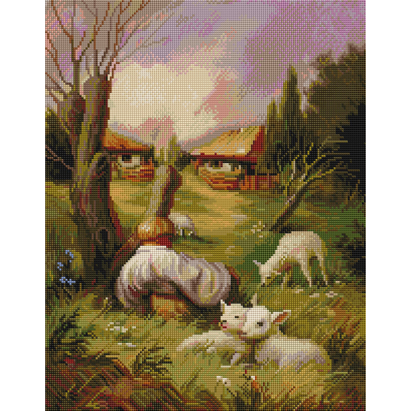 Алмазна мозаїка 40х50 - Риси Кобзаря