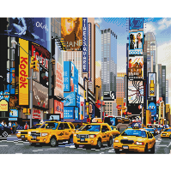 Алмазна мозаїка 40х50 - Таймс-сквер