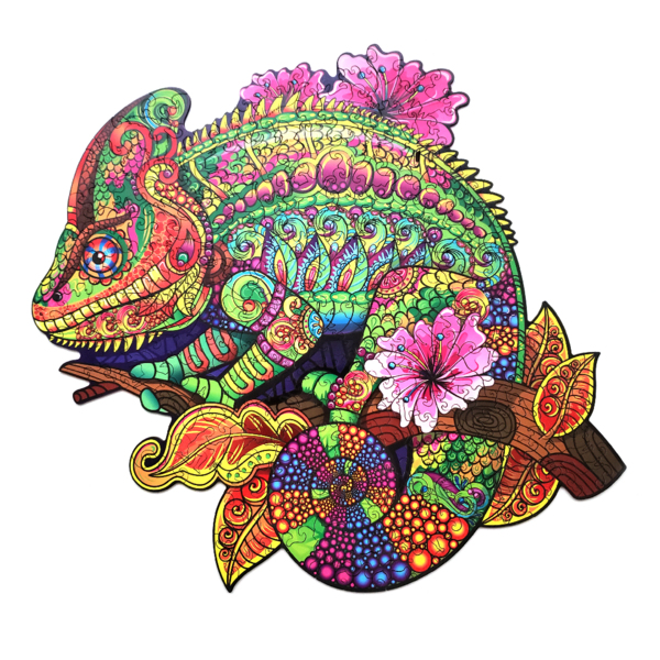 Дерев’яні пазли (281) - Хамелеон