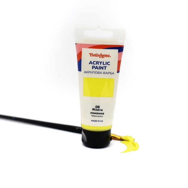 Глянцева 60 мл у тубі - Желтая лимонная