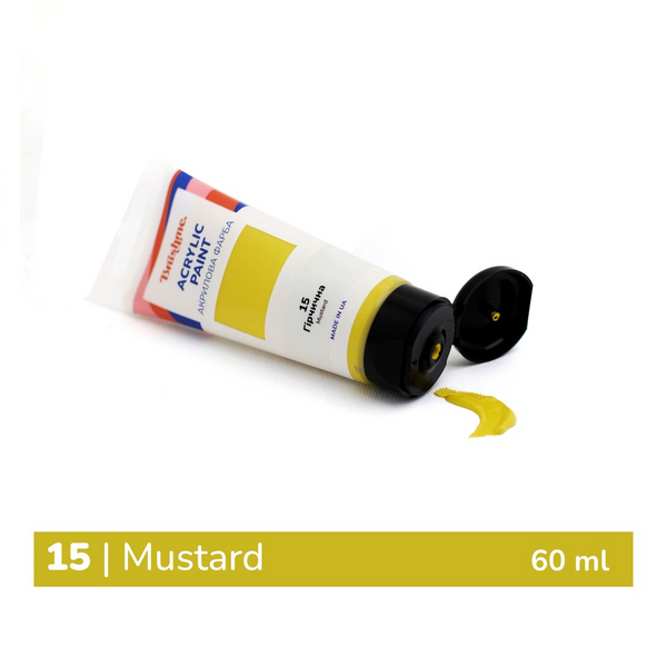 Глянцева 60 мл у тубі - Гірчична
