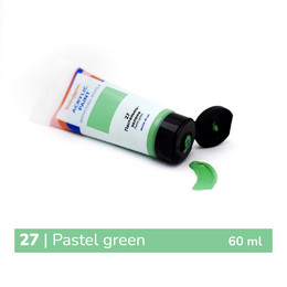 Пастельно-зеленая