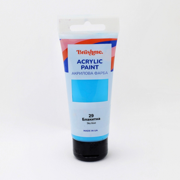 Глянцева 60 мл у тубі - Блакитна