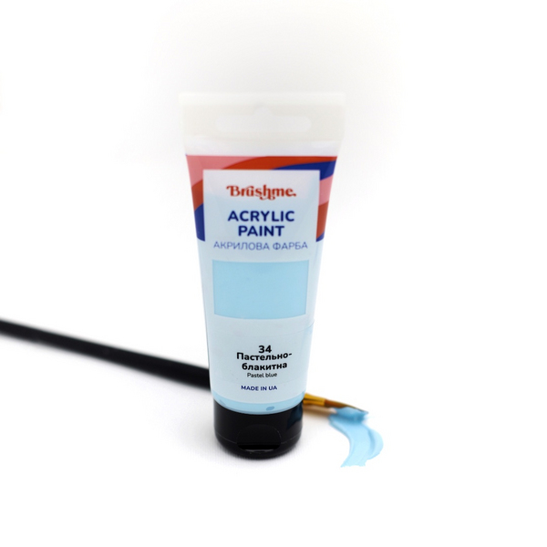 Глянцева 60 мл у тубі - Пастельно-голубая