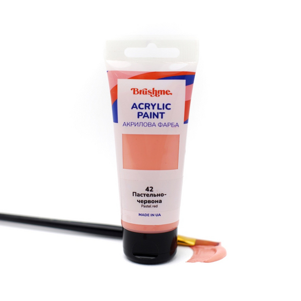 Глянцева 60 мл у тубі - Пастельно-красная