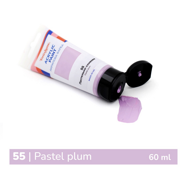 Глянцева 60 мл у тубі - Пастельно-сливова