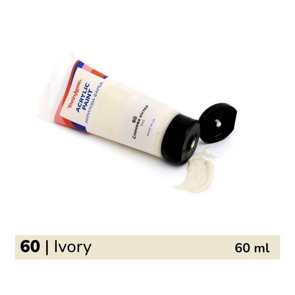 Глянцева 60 мл у тубі - Слонова кістка
