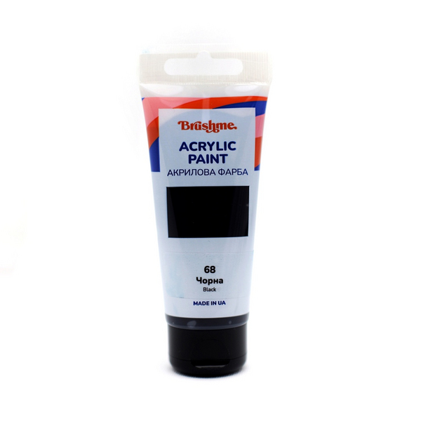 Глянцева 60 мл у тубі - Черная