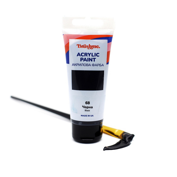 Глянцева 60 мл у тубі - Черная