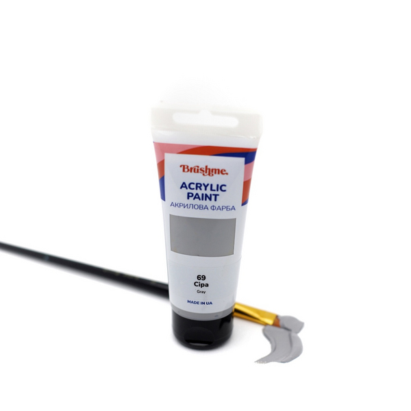 Глянцева 60 мл у тубі - Сіра