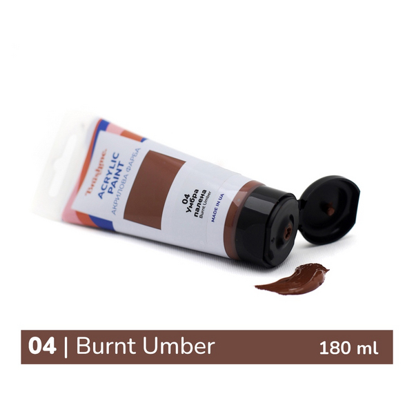 Глянцева 180 мл у тубі - Умбра жженая