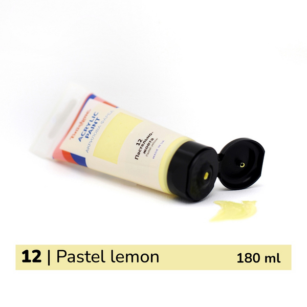 Глянцева 180 мл у тубі - Пастельно-жовта