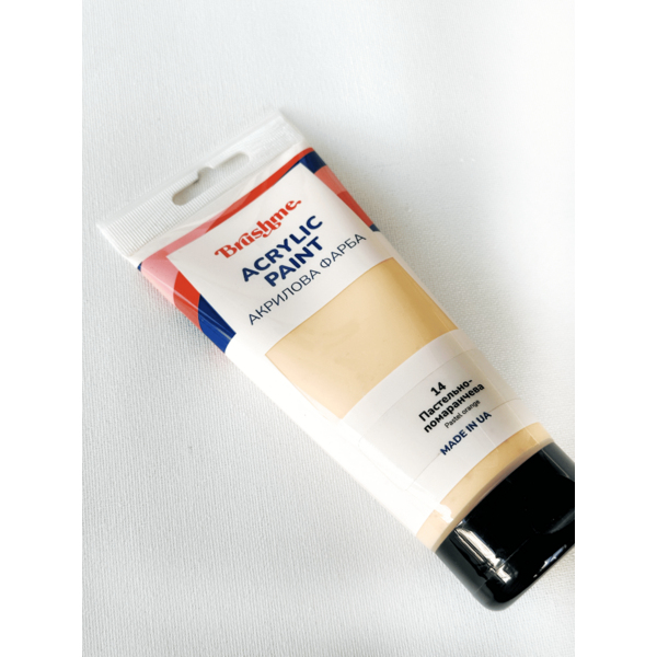 Глянцева 180 мл у тубі - Пастельно-оранжевая