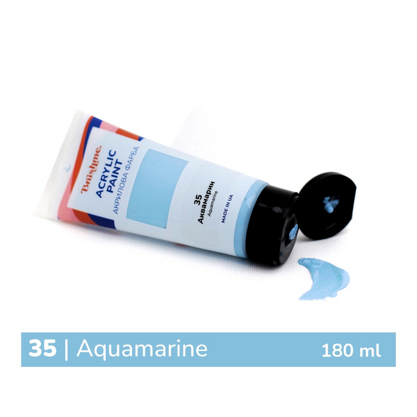 Глянцева 180 мл у тубі - Аквамарин