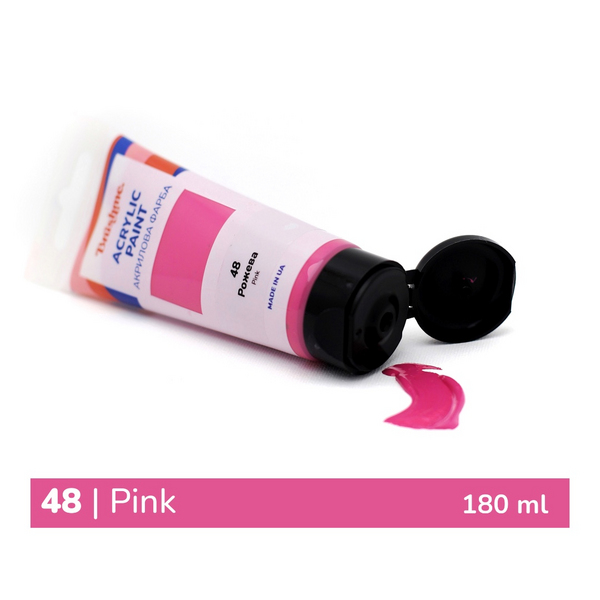 Глянцева 180 мл у тубі - Рожева