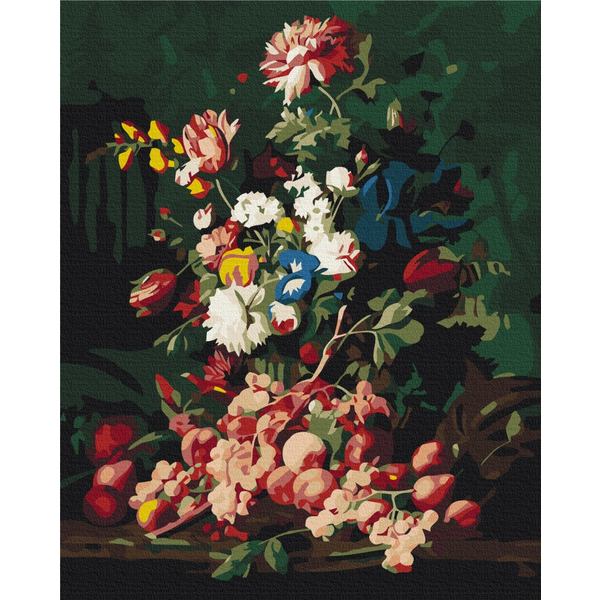 Картина по номерам Квіти - Летний натюрморт