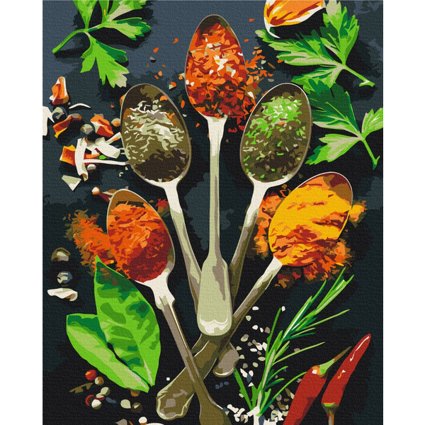 Картина по номерам Натюрморти - Симфонія спецій