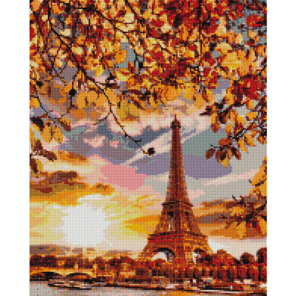 Алмазна мозаїка 40х50 - Осенний Париж
