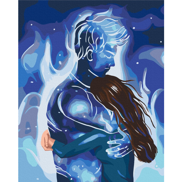 Картина по номерам Романтика - Ти - мій космос