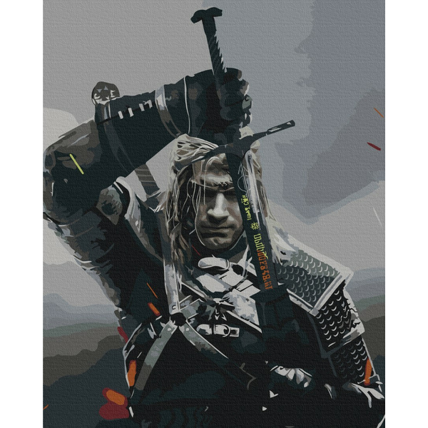 Картина по номерам Люди на картинах - Відьмак