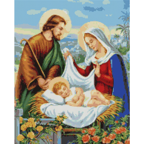 Алмазна мозаїка 40х50 - Свята родина