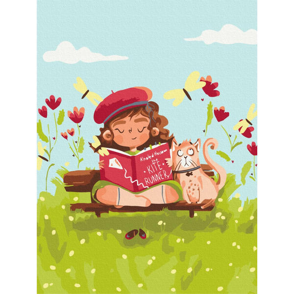 Картина по номерам Для дітей - Фея на канікулах ©Yana Kozak