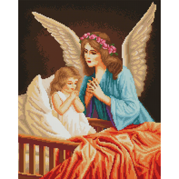 Алмазна мозаїка 40х50 - On wings of prayer