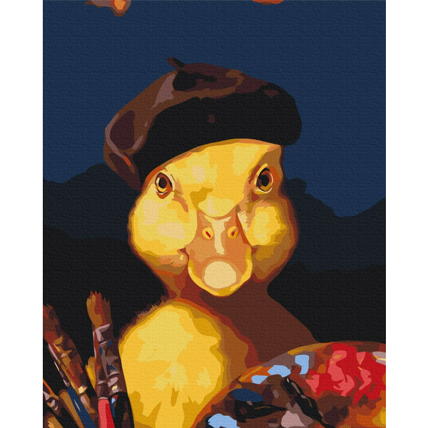 Картина по номерам Тварини, птахи та риби - Художник качечка ©Lucia Heffernan