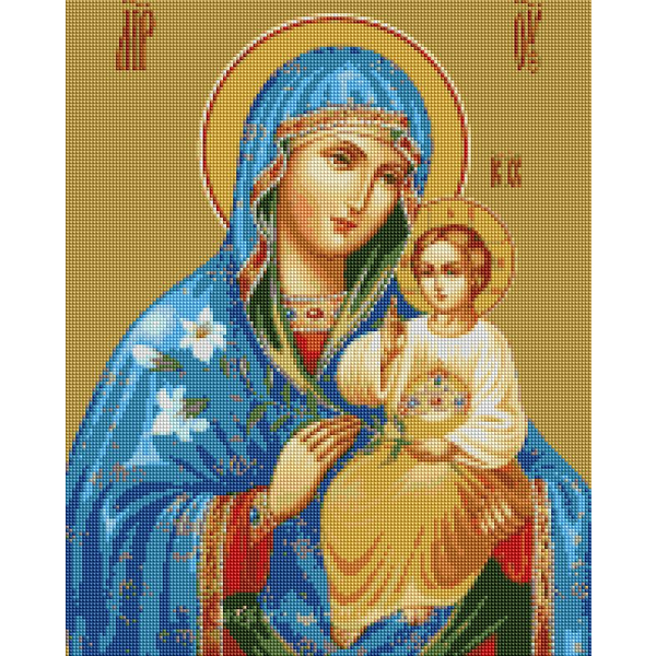 Алмазна мозаїка 40х50 - Нев'янучий Цвіт