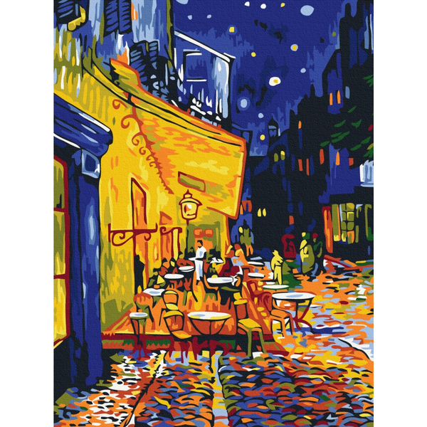 Картина по номерам Репродукції художників - Нічне кафе в Арлі. Ван Гог