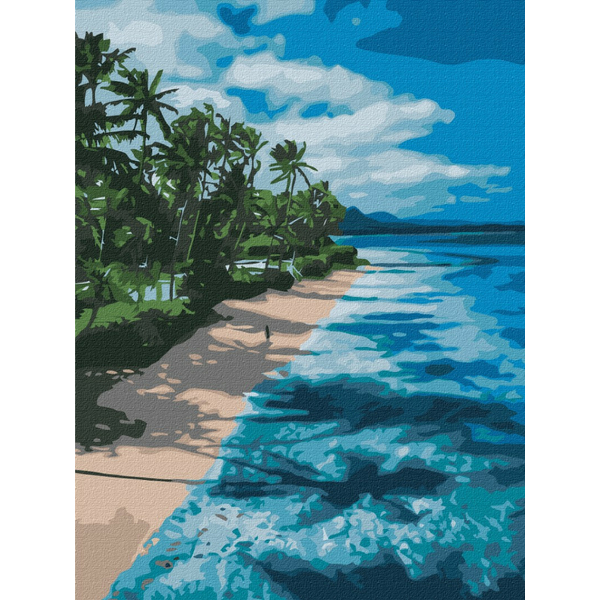 Картина по номерам Преміум картини - Райська набережна