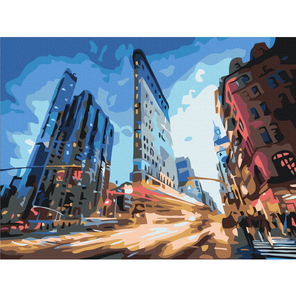 Картина по номерам Преміум картини - Міське життя