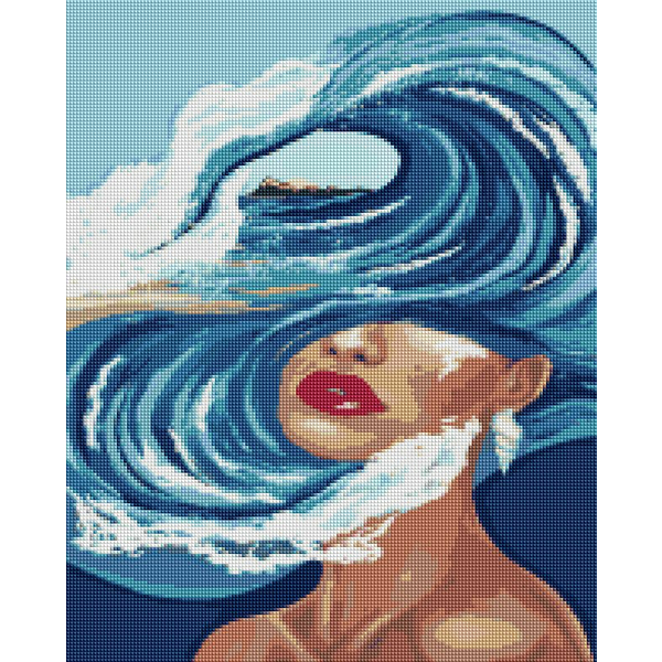 Алмазна мозаїка 40х50 - Океан думок