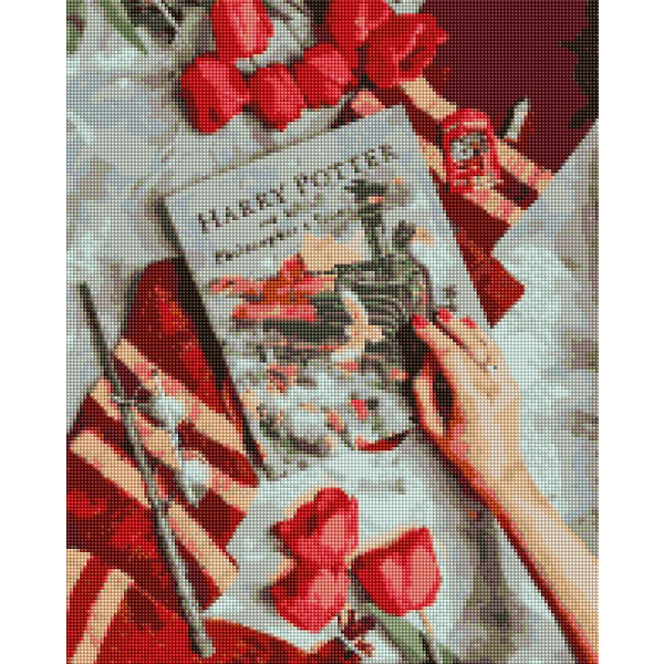 Алмазна мозаїка 40х50 - Знайомство з магічним світом Гаррі