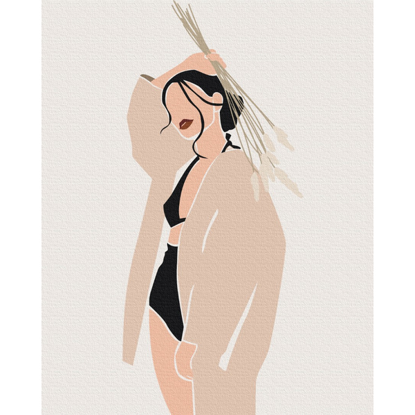 Картина по номерам Люди на картинах - Розквіт розслабленості